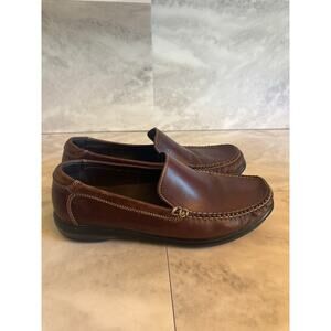 Cole Haan Mens Keating Venetian II Brown Leather Slip On Loafers C11404 10.5